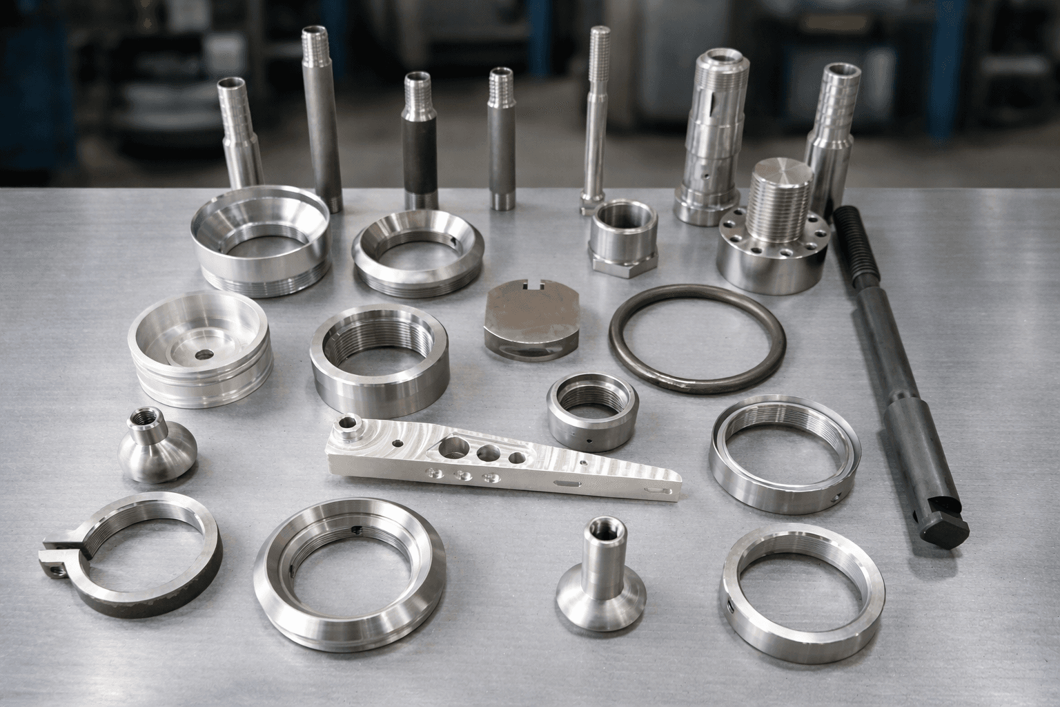 Machining components 